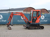 Rupsgraafmachine kubota u20-3s diesel 15.5kw 2007 - afbeelding 1 van  1