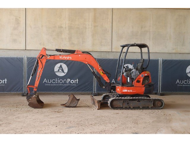 Rupsgraafmachine kubota u35-3a3 diesel 22.9kw 2015 - afbeelding 1 van  1