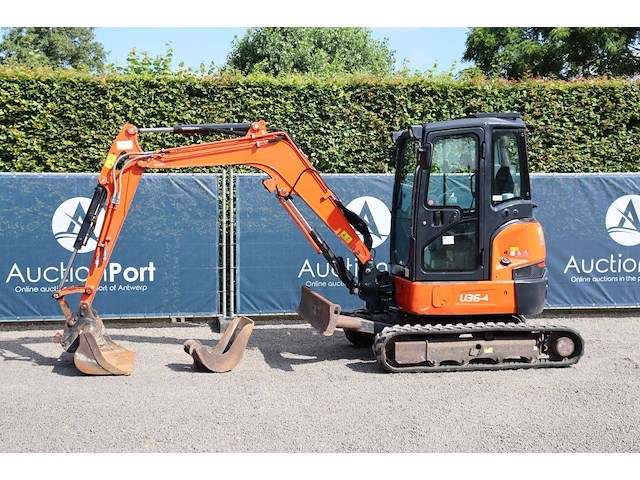 Rupsgraafmachine kubota u36-4 diesel 18kw 2018 - afbeelding 1 van  1