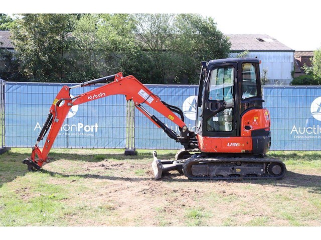 Rupsgraafmachine kubota u36-4 diesel 18kw 2021 - afbeelding 1 van  1