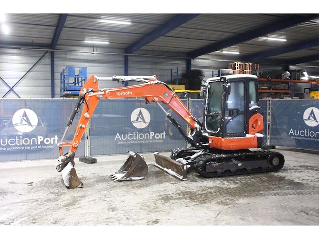 Rupsgraafmachine kubota u48-4 diesel 29.8kw 2016 - afbeelding 1 van  1