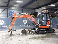 Rupsgraafmachine kubota u48-4 diesel 29.8kw 2016 - afbeelding 1 van  1