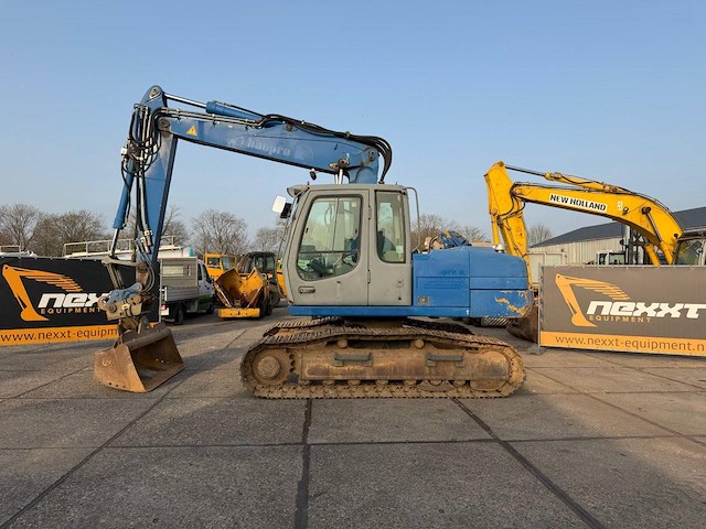 Rupsgraafmachine liebherr r317 diesel 87kw 2004 - afbeelding 1 van  1