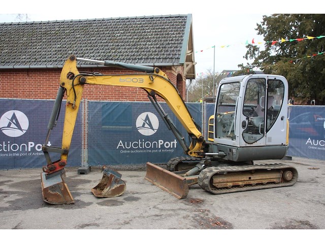 Rupsgraafmachine neuson 6003 rd diesel 2006 - afbeelding 1 van  1