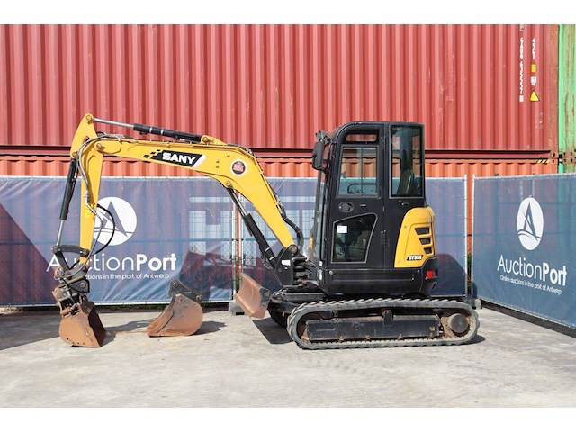 Rupsgraafmachine sany sy35u diesel 18kw 2020 - afbeelding 1 van  1