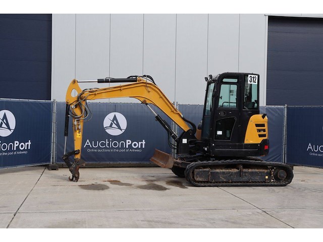 Rupsgraafmachine sany sy50u diesel 29kw 2020 - afbeelding 1 van  1