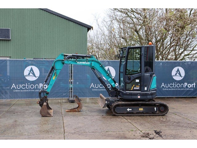 Rupsgraafmachine sunward swe 25uf diesel 14.6kw 2022 - afbeelding 1 van  1
