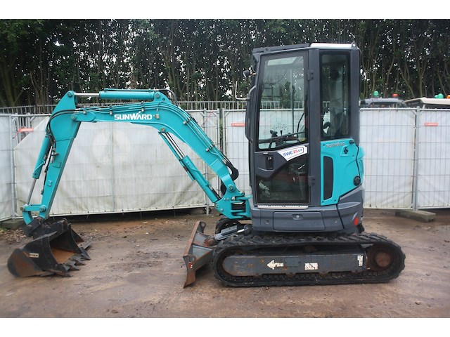 Rupsgraafmachine sunward swe25uf diesel 14.6kw 2019 - afbeelding 1 van  1