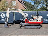 Rupsgraafmachine takeuchi tb125 diesel 17kw 2008 (marge)