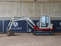 Rupsgraafmachine takeuchi tb150c diesel 27.3kw 2012
