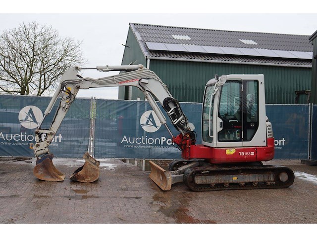 Rupsgraafmachine takeuchi tb153fr diesel 29.5kw 2019 - afbeelding 1 van  1