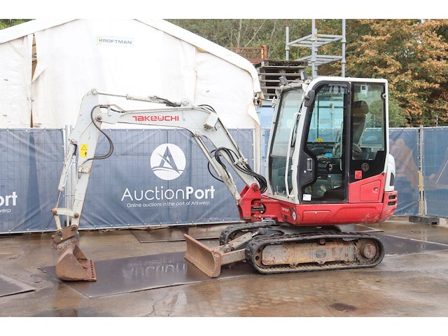 Rupsgraafmachine takeuchi tb230 diesel 2017 - afbeelding 1 van  1
