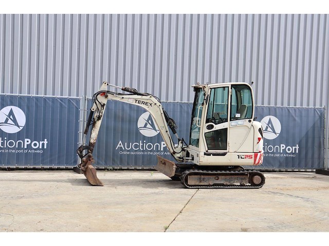 Rupsgraafmachine terex tc25 diesel 17.4kw 2008 - afbeelding 1 van  1