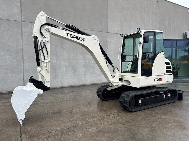 Rupsgraafmachine terex tc48 diesel 34.6kw 2008 - afbeelding 1 van  1