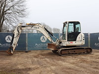 Rupsgraafmachine terex tc75 diesel 54kw 2007 - afbeelding 1 van  1
