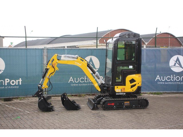 Rupsgraafmachine titan te18 diesel 2025 nieuw - afbeelding 1 van  1