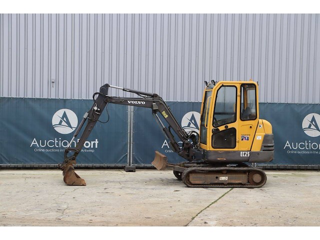 Rupsgraafmachine volvo ec25 diesel 17.1kw 2007 - afbeelding 1 van  1