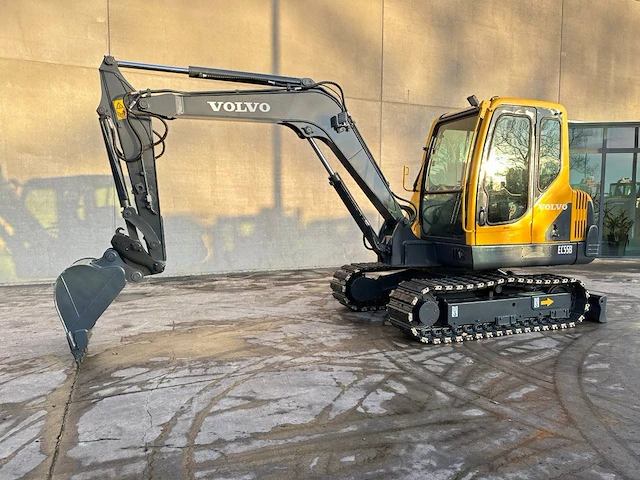 Rupsgraafmachine volvo ec55b diesel 2010 - afbeelding 1 van  1