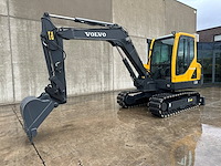 Rupsgraafmachine volvo ec55b diesel 2012