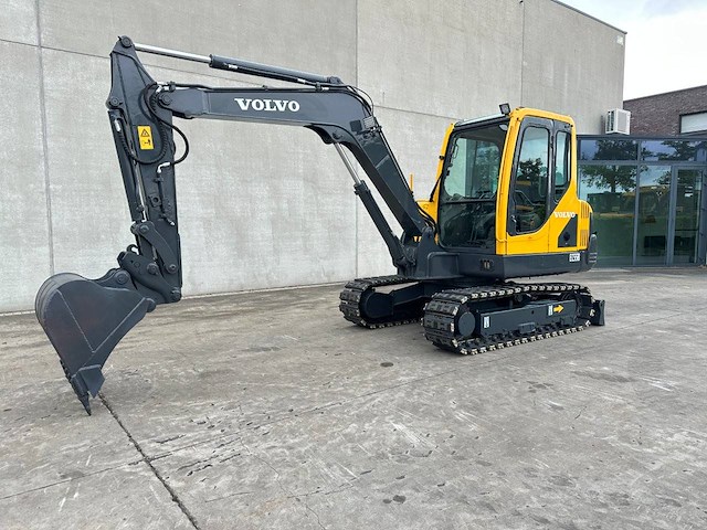 Rupsgraafmachine volvo ec55b diesel 2012 - afbeelding 1 van  1