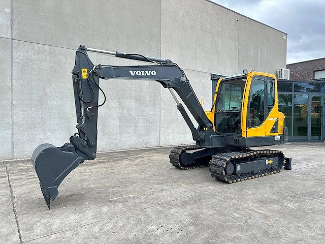 Rupsgraafmachine volvo ec55b diesel 2012 - afbeelding 1 van  1