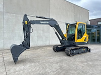 Rupsgraafmachine volvo ec55b diesel 2012 - afbeelding 1 van  1