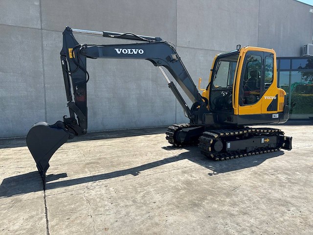 Rupsgraafmachine volvo ec55b diesel 2014 - afbeelding 1 van  1