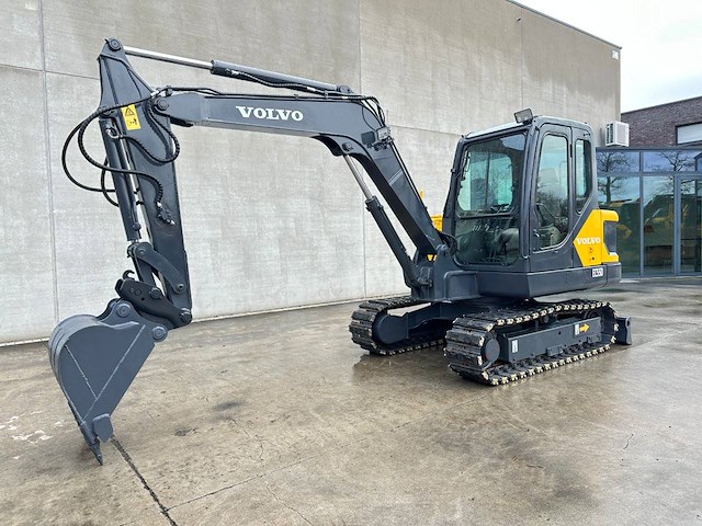 Rupsgraafmachine volvo ec55d diesel 36.5kw 2017 - afbeelding 1 van  1