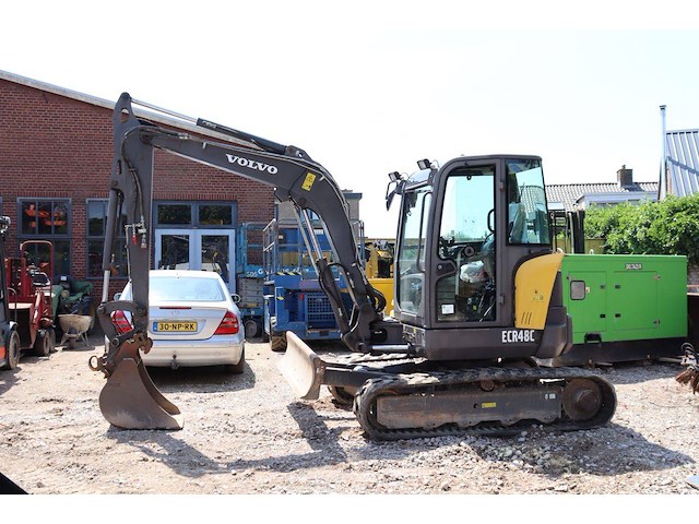 Rupsgraafmachine volvo ecr48c diesel 27.1kw 2013 - afbeelding 1 van  1