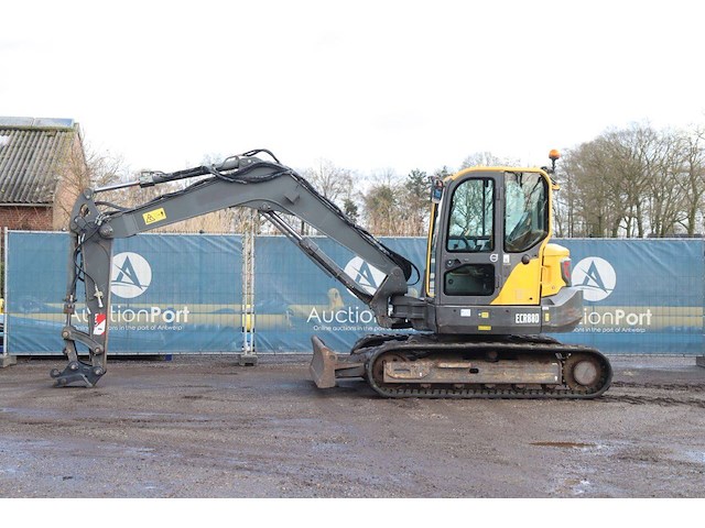 Rupsgraafmachine volvo ecr88d diesel 2015 - afbeelding 1 van  1