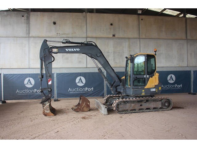Rupsgraafmachine volvo ecr88d diesel 43kw 2018 - afbeelding 1 van  1
