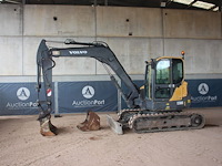 Rupsgraafmachine volvo ecr88d diesel 43kw 2018 - afbeelding 1 van  1