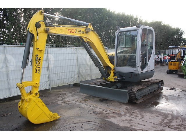 Rupsgraafmachine wacker neuson 50z3 diesel 2016 - afbeelding 1 van  1