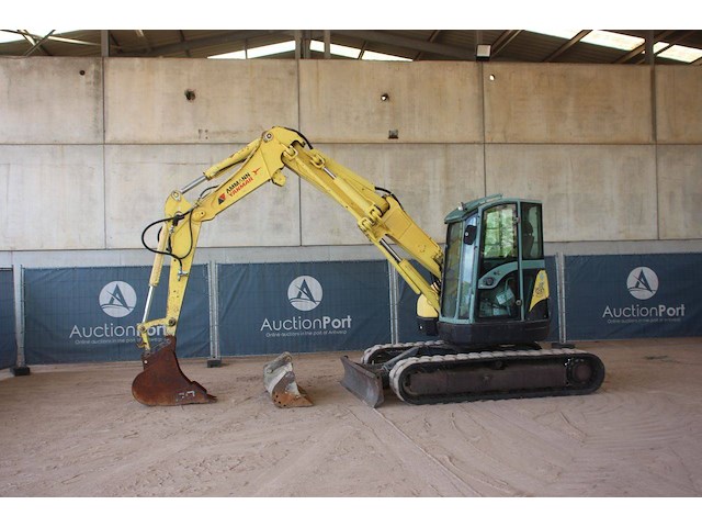 Rupsgraafmachine yanmar b7-5a diesel 2009 - afbeelding 1 van  1