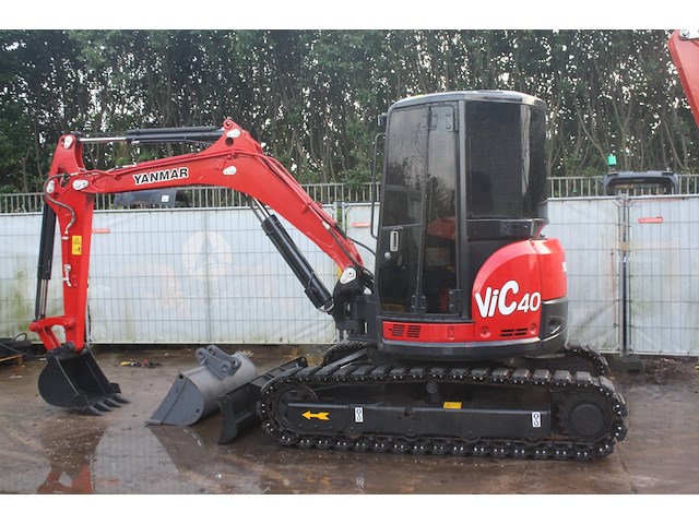 Rupsgraafmachine yanmar vio40-5b diesel 28.8kw 2013 - afbeelding 1 van  1