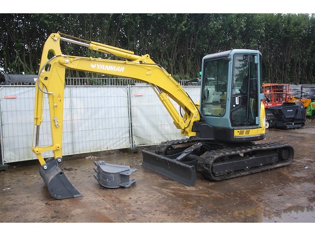 Rupsgraafmachine yanmar vio55-5b diesel 2015 - afbeelding 1 van  1