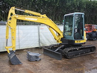 Rupsgraafmachine yanmar vio55-5b diesel 2015 - afbeelding 1 van  1