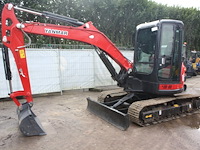 Rupsgraafmachine yanmar vio55-5b diesel 30.7kw 2014 - afbeelding 1 van  1