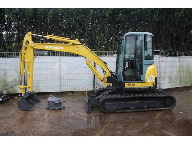 Rupsgraafmachine yanmar vio55-5b diesel 30.7kw 2015 - afbeelding 1 van  1