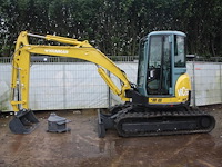 Rupsgraafmachine yanmar vio55-5b diesel 30.7kw 2015 - afbeelding 1 van  1