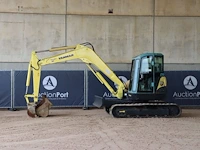 Rupsgraafmachine yanmar vio75-b diesel 52kw 2012