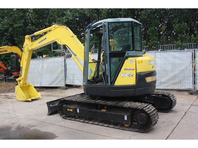 Rupsgraafmachine yanmar vio80-1a diesel 2014 - afbeelding 1 van  1