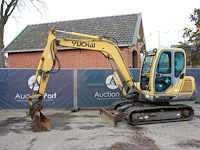 Rupsgraafmachine yuchai yc60-7(853a) diesel 2007 - afbeelding 1 van  1