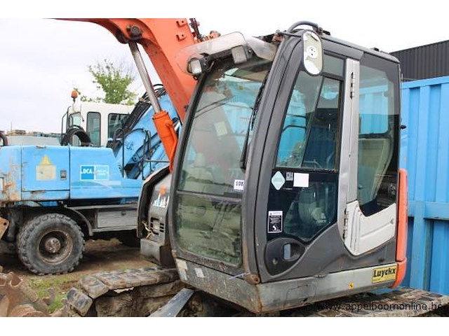 Rupskraan hitachi zx85us-3, bj 2010, serienummer hcm8fb00v08061005 - afbeelding 4 van  10