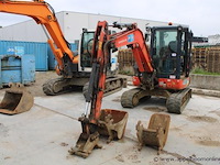 Rupskraan kubota kx042-4, serienummer jkuk0424k01h50733, bj 2019, werkuren 2916,5