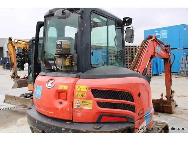Rupskraan kubota kx042-4, serienummer jkuk0424k01h50733, bj 2019, werkuren 2916,5 - afbeelding 4 van  10