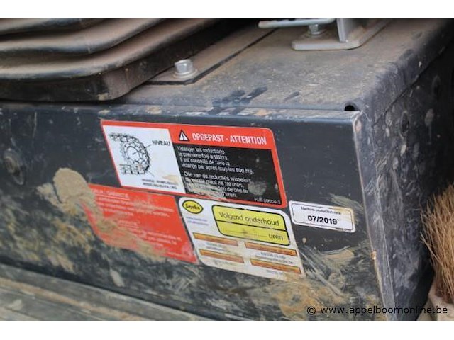 Rupskraan kubota kx042-4, serienummer jkuk0424k01h50733, bj 2019, werkuren 2916,5 - afbeelding 9 van  10