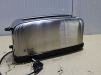 Russell hobbs adventure brushed 2 long slots broodrooster - afbeelding 3 van  3