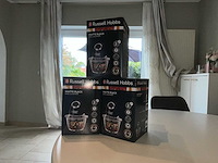 Russell hobbs mat zwart andere keukenapparaten (10x) - afbeelding 1 van  6