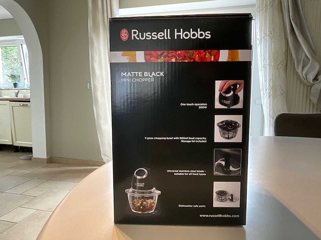 Russell hobbs mat zwart andere keukenapparaten (10x) - afbeelding 3 van  6